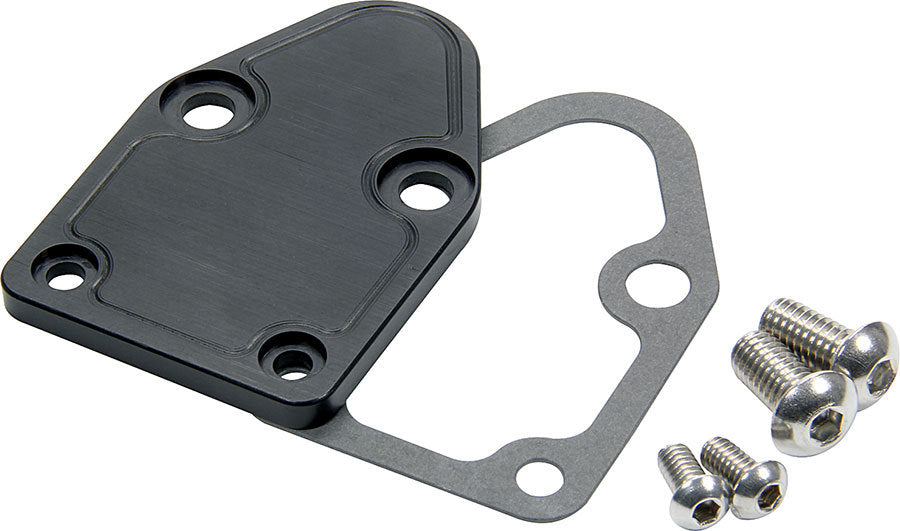 Allstar Performance ALL40306 SBC F/P Block Off Plate Black Allstar Performance ALL40306