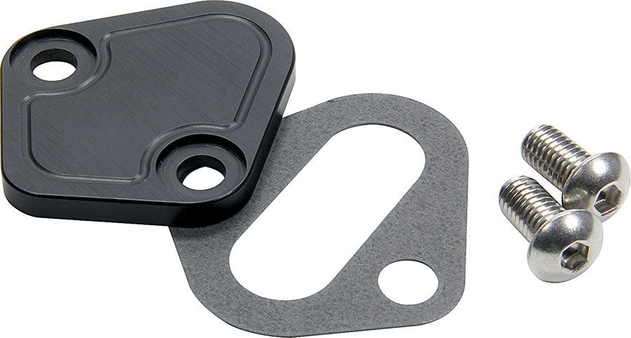 Allstar Performance ALL40307 BBC F/P Block Off Plate Black Allstar Performance ALL40307