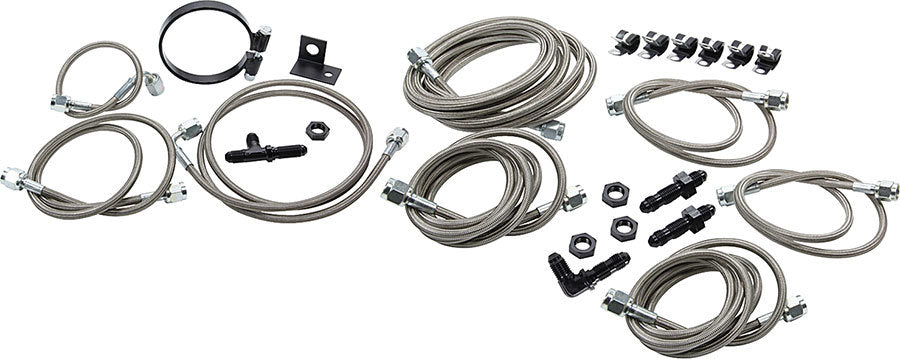 Allstar Performance ALL42053 Dirt Car Brake Line Kit Mod Aftermarket Calipers Allstar Performance ALL42053