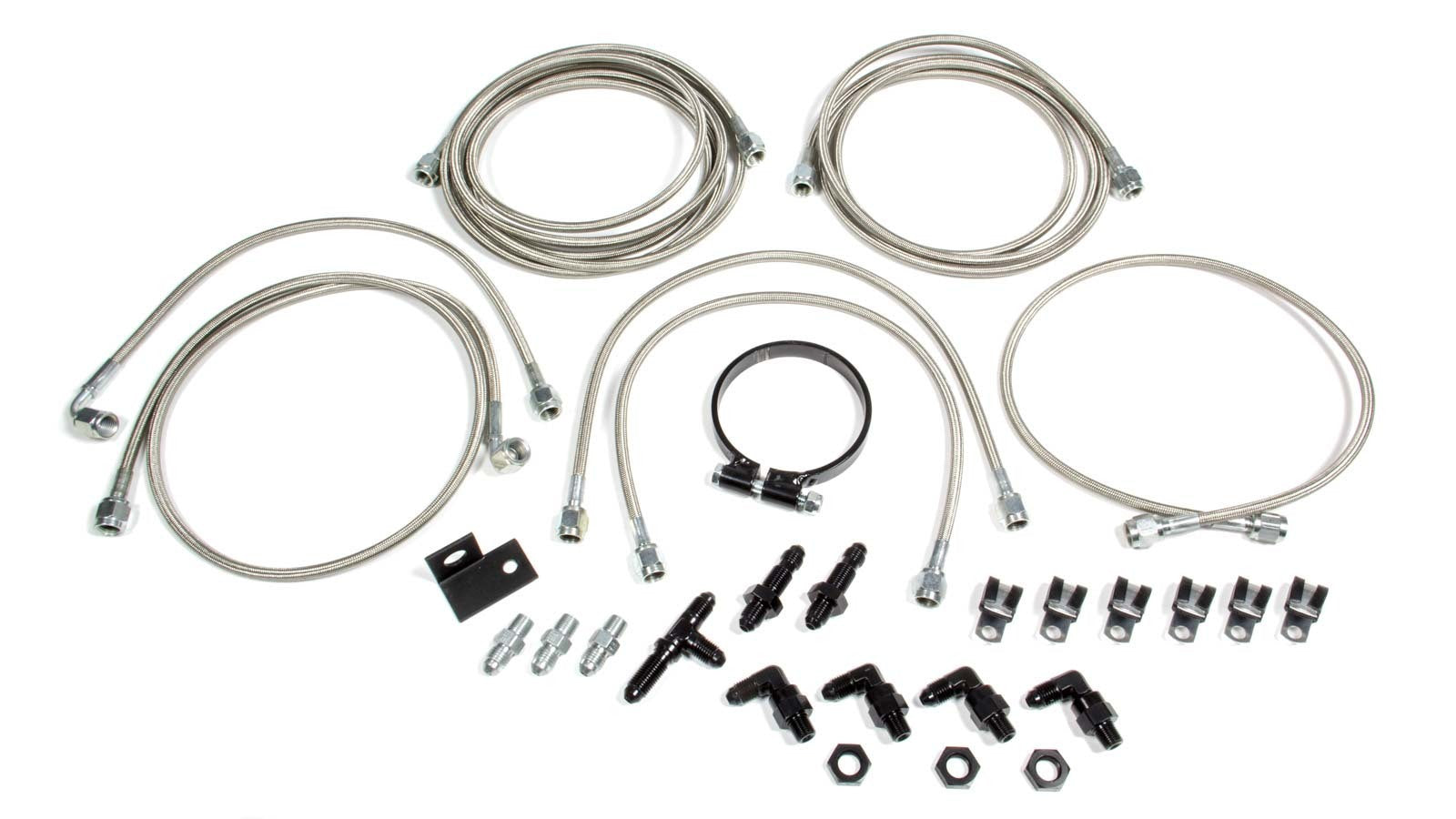 Allstar Performance ALL42054 Dirt Car Brake Line Kit LM Aftermarket Calipers Allstar Performance ALL42054
