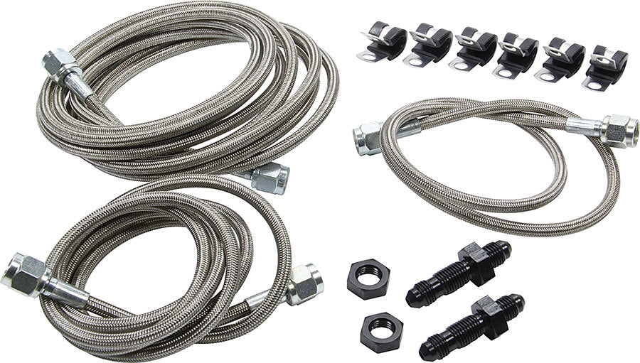 Allstar Performance ALL42061 Front End Brake Line Kit Mod Aftermarket Calipers Allstar Performance ALL42061