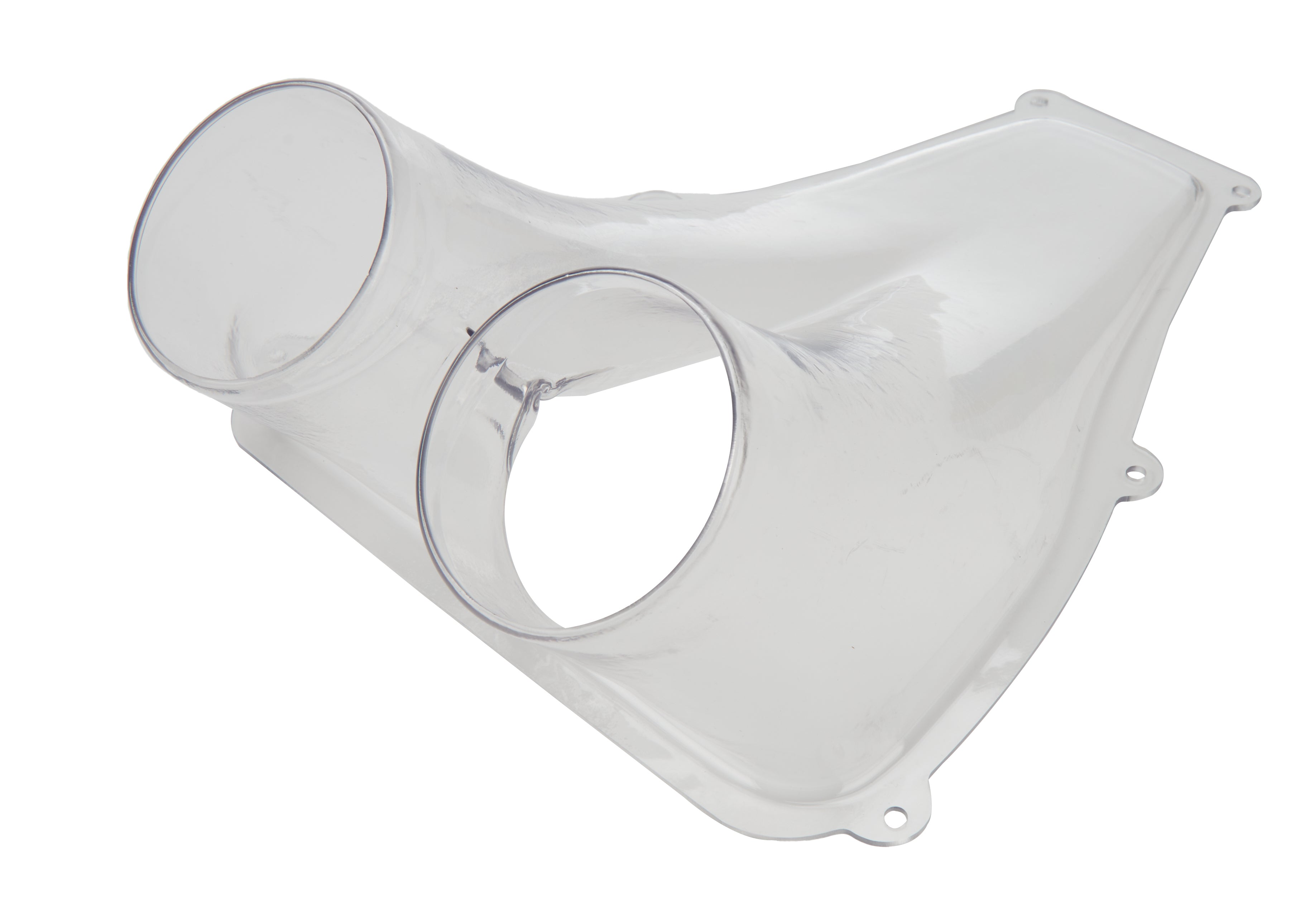 Allstar Performance ALL42144 Brake Duct Teardrop Clear Double Hole Allstar Performance ALL42144