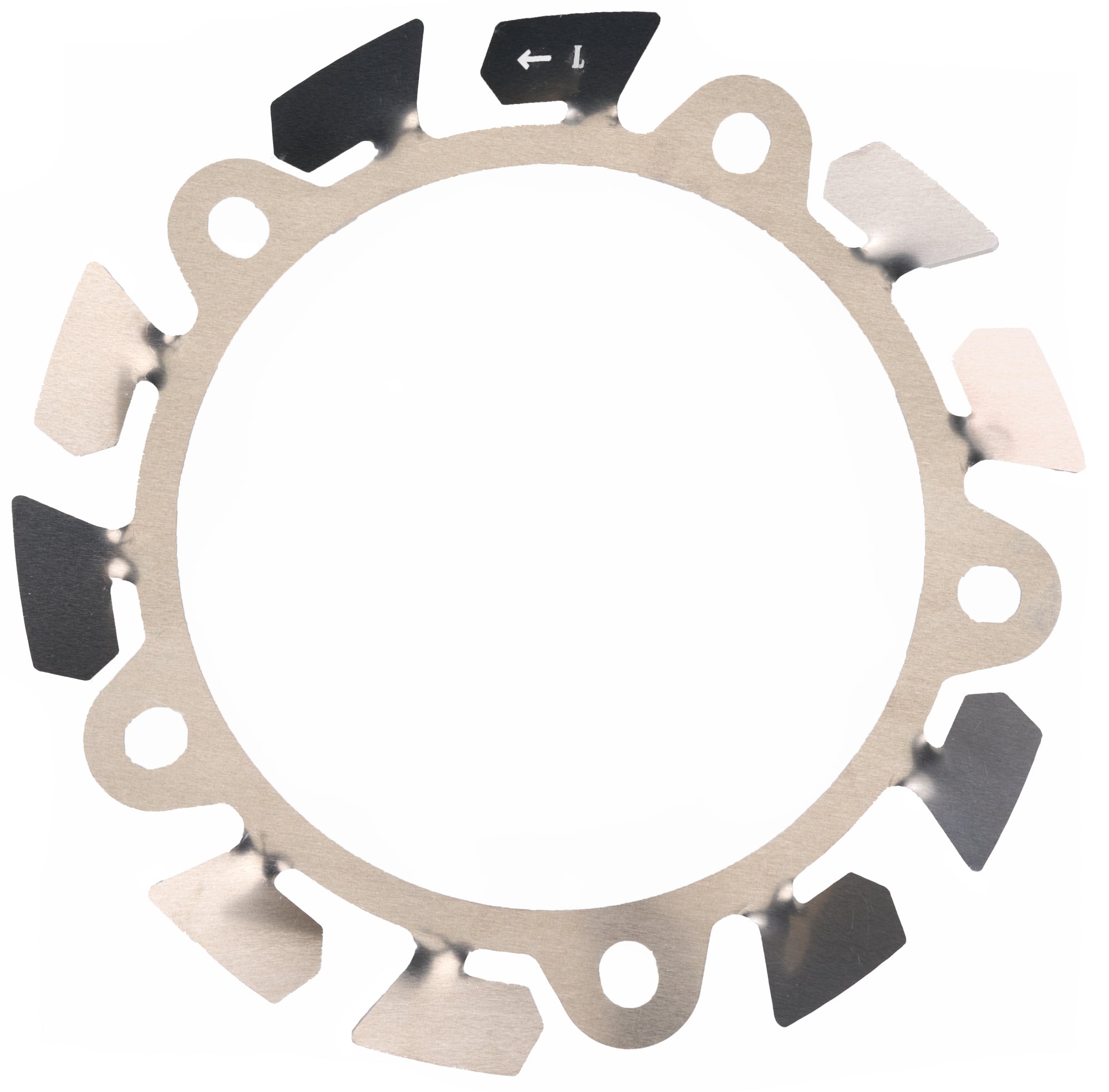 Allstar Performance ALL42176 Brake Fan Alum LH Wide 5 Allstar Performance ALL42176