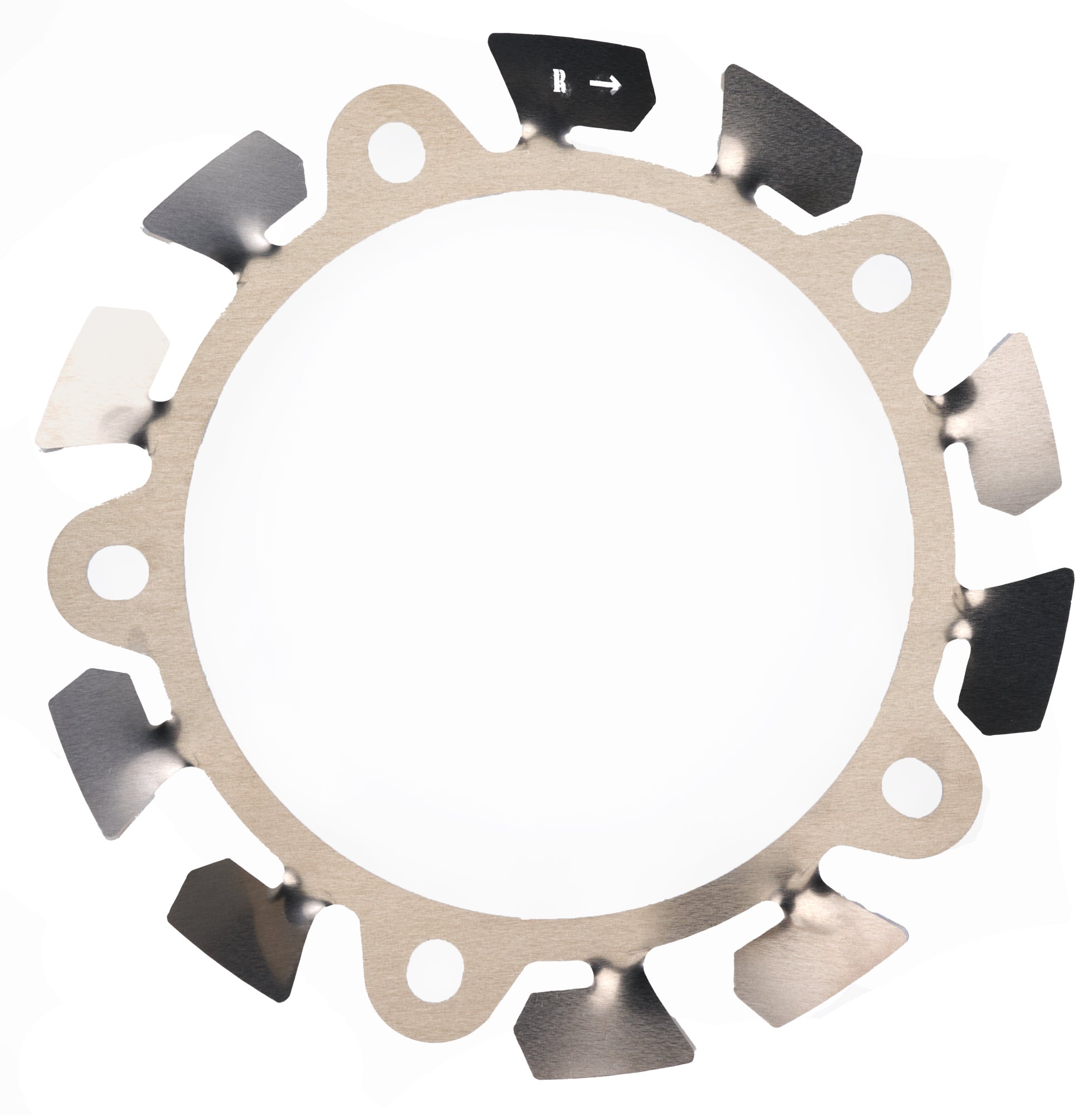 Allstar Performance ALL42177 Brake Fan Alum RH Wide 5 Allstar Performance ALL42177