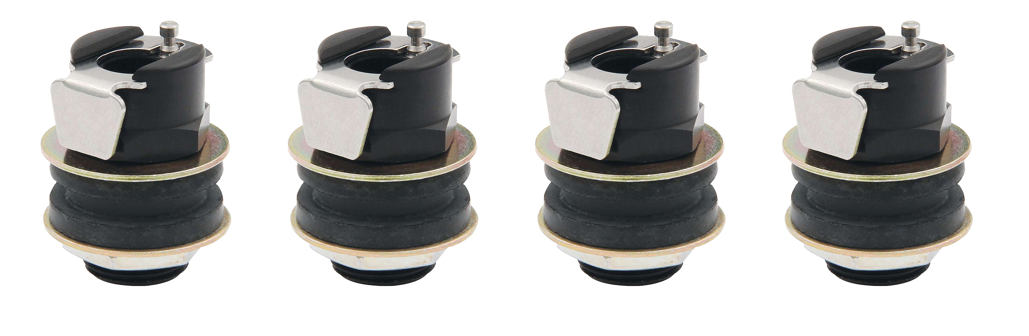 Allstar Performance ALL44062 Quick Disconnects 4pk Aluminum Allstar Performance ALL44062