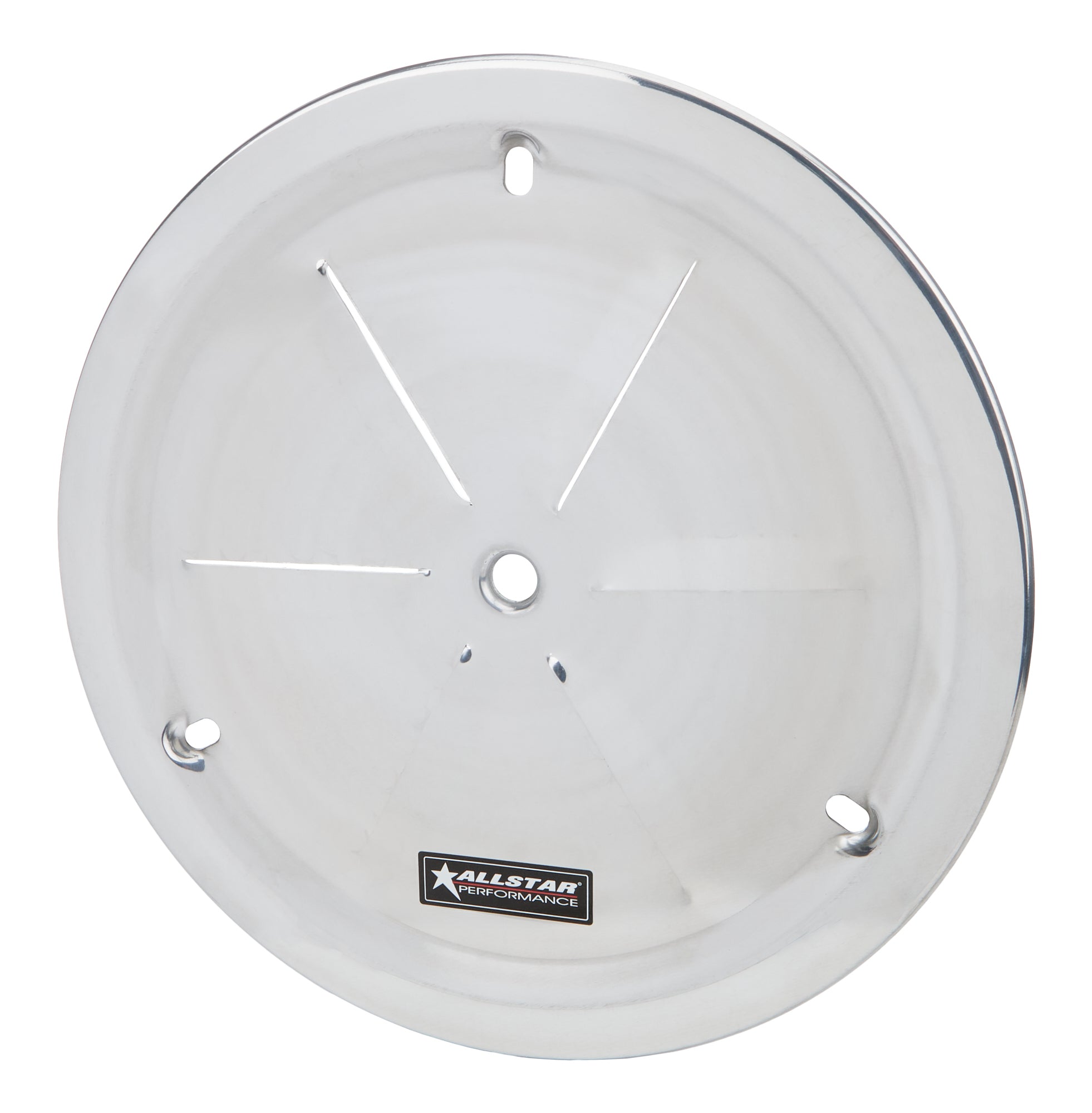 Allstar Performance ALL44140 Aluminum Wheel Cover Weld Louvered Polished Allstar Performance ALL44140