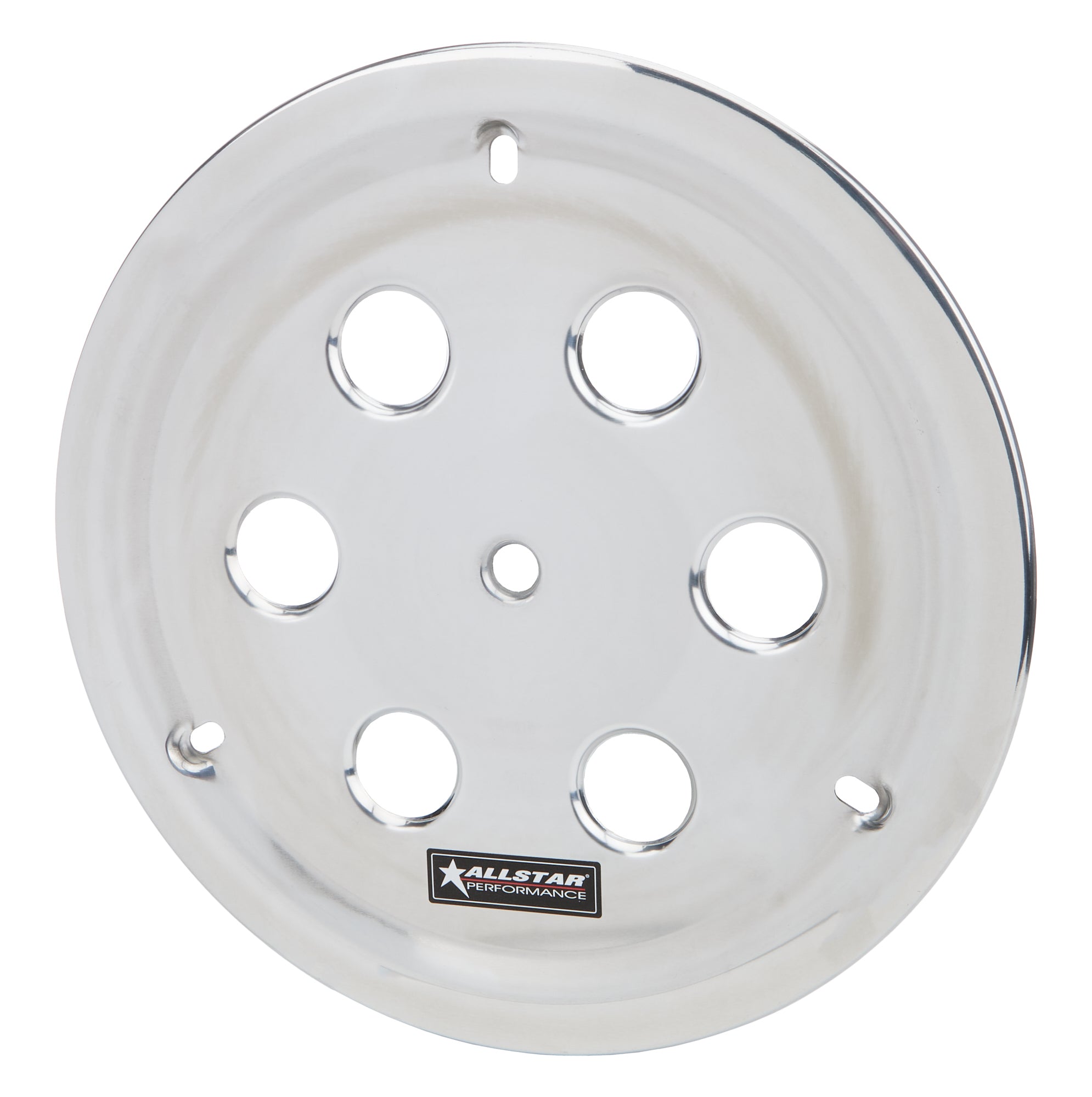 Allstar Performance ALL44142 Aluminum Wheel Cover Weld Multi Hole Polished Allstar Performance ALL44142