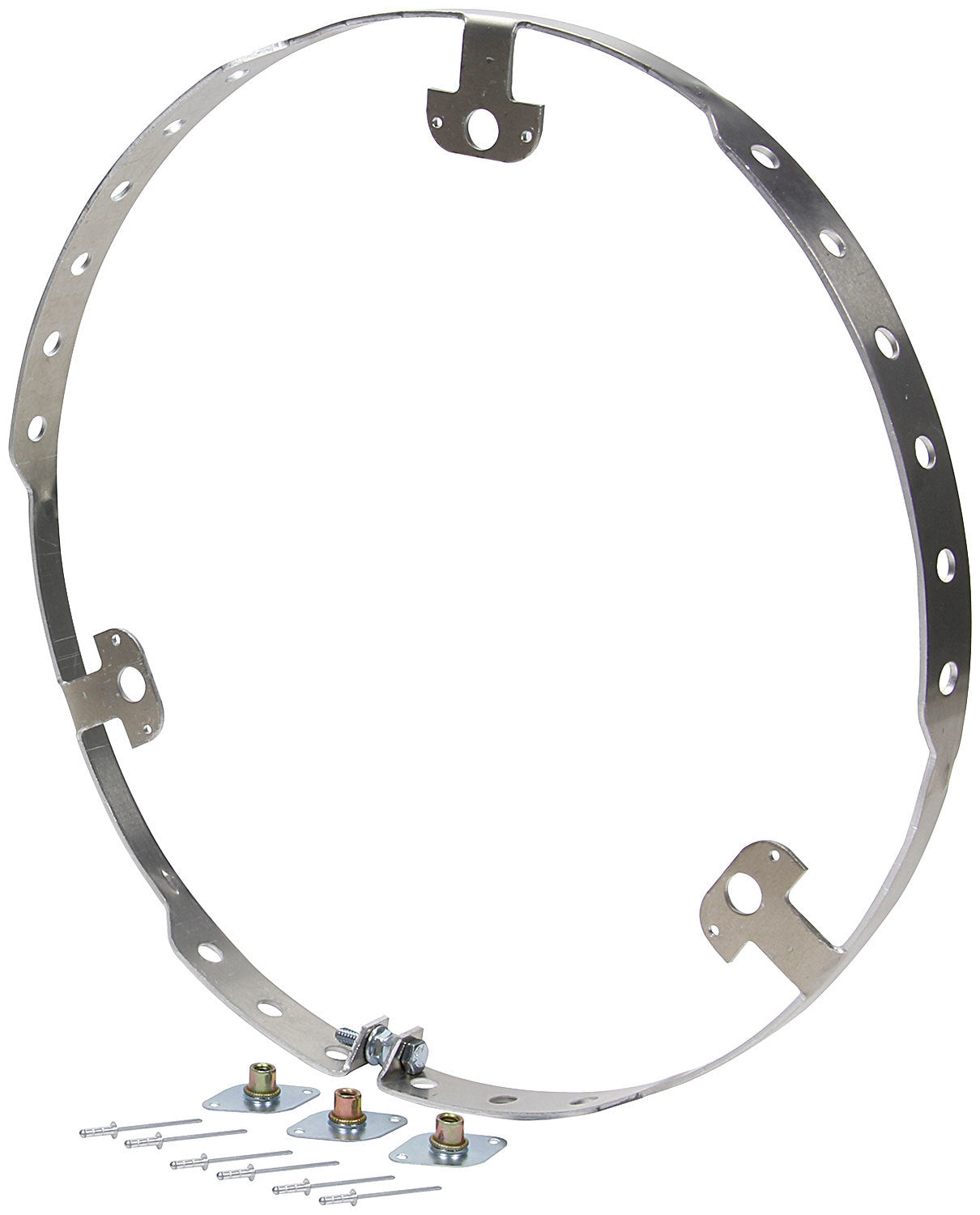 Allstar Performance ALL44245 Wheel Ring Flat Style Alum 3 Fastener Bolt-on Allstar Performance ALL44245