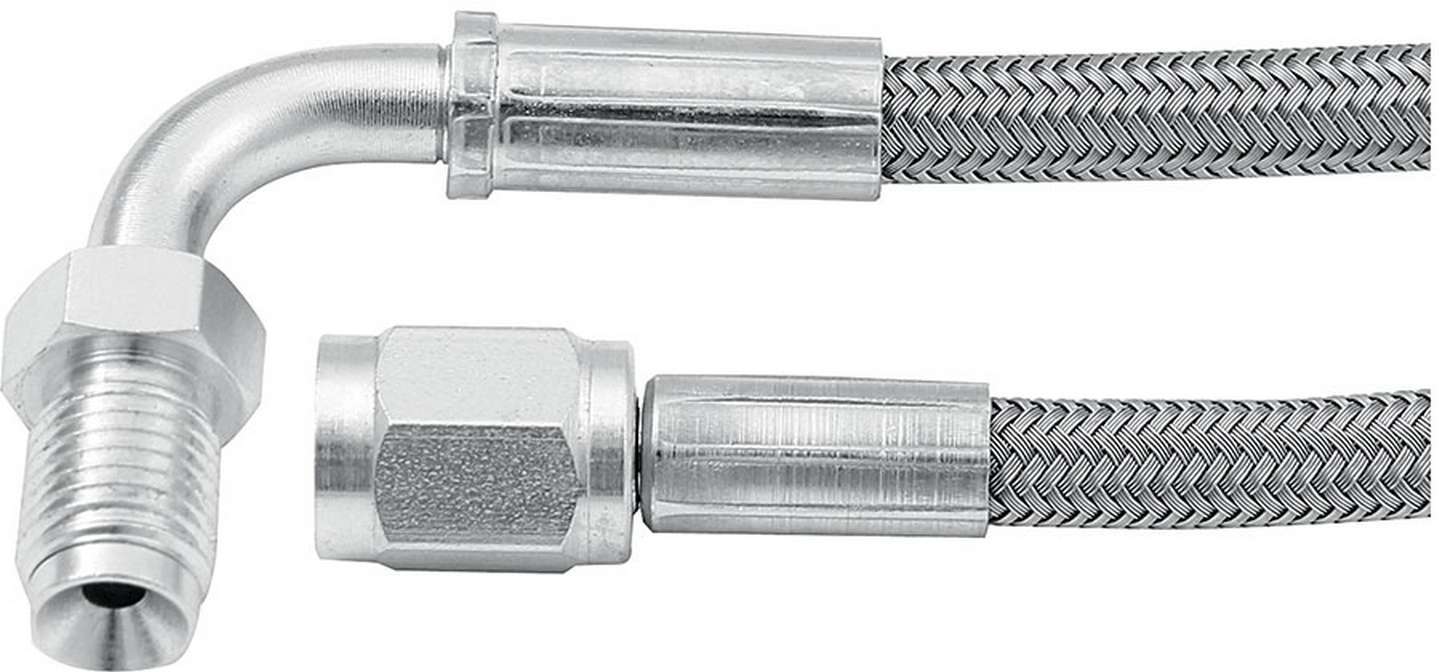 Allstar Performance ALL46332-36 36in #3 Line -3 Str/90 Deg 3/8-24 Inv Flr Allstar Performance ALL46332-36