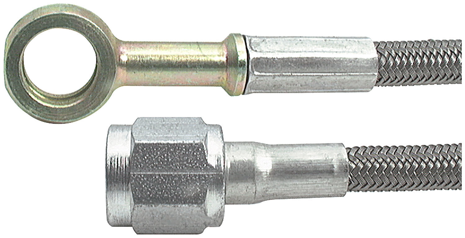 Allstar Performance ALL46340-18 18in #3 Line -3 Str/10mm Banjo Allstar Performance ALL46340-18