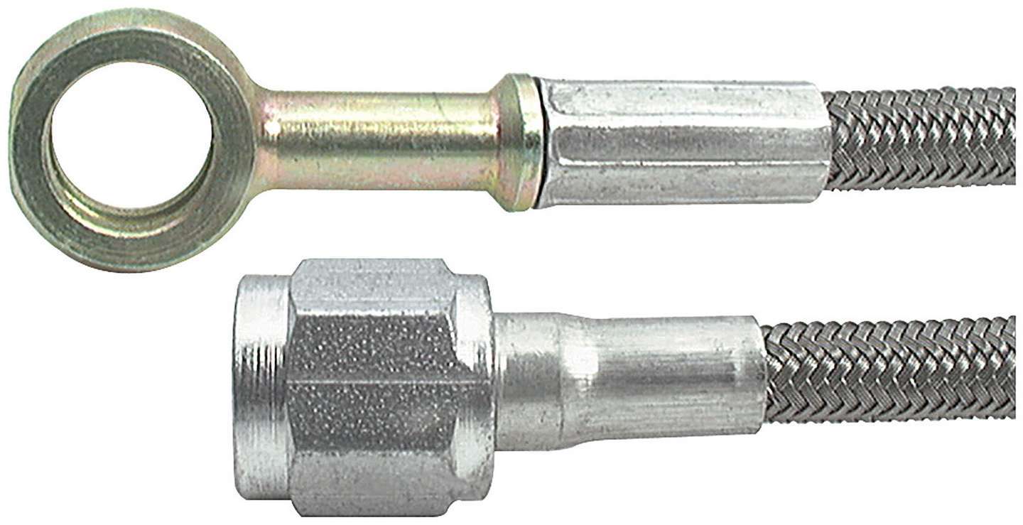 Allstar Performance ALL46440-21 21in #4 Line -4 Str/10mm Banjo Allstar Performance ALL46440-21