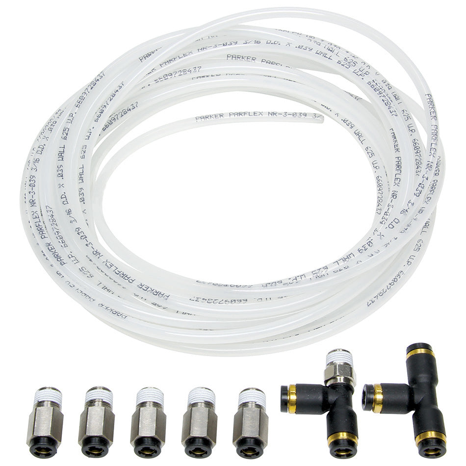 Allstar Performance ALL48018 Nylon Brake Line Kit for use w/o Gauges Allstar Performance ALL48018