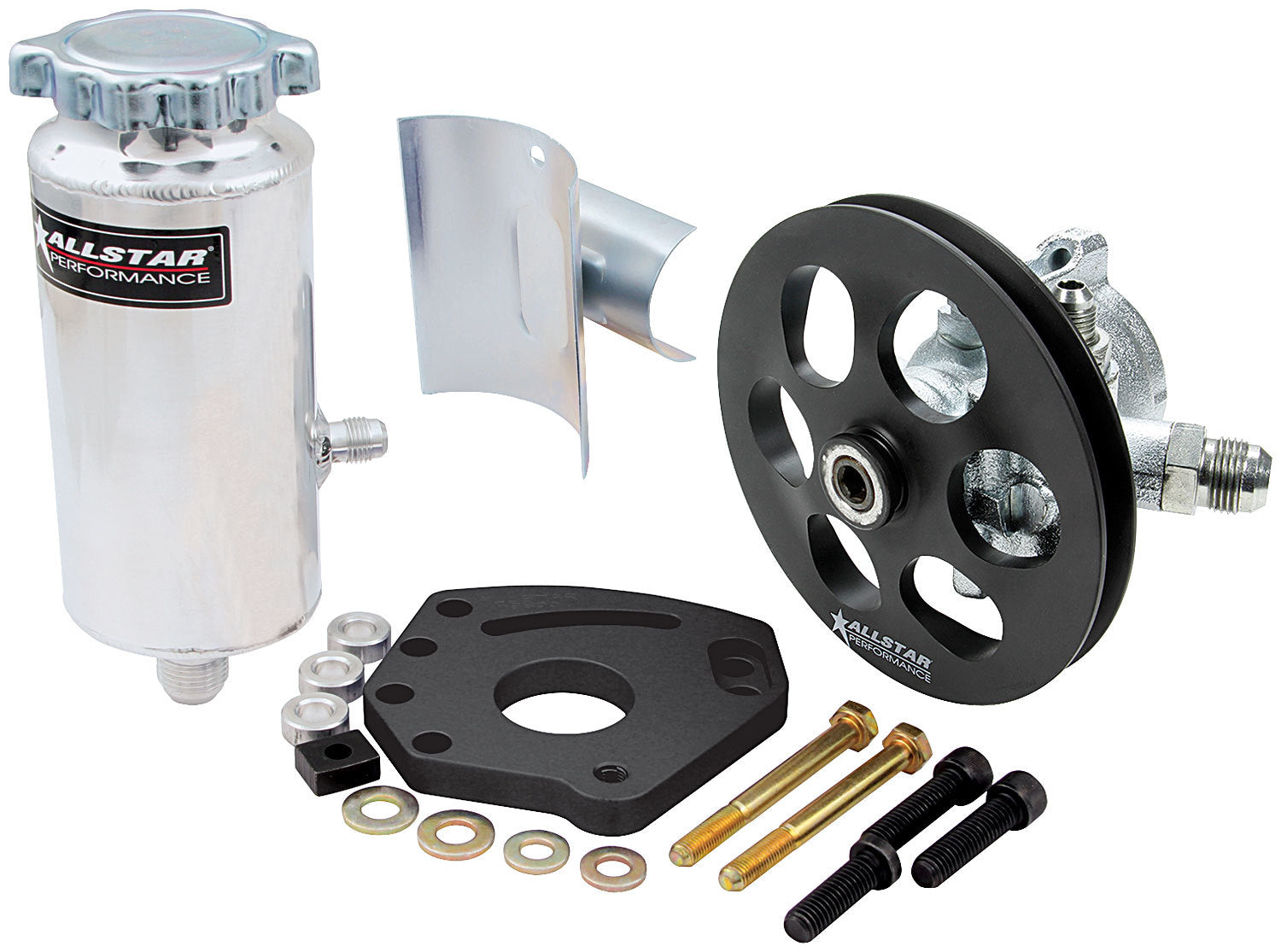 Allstar Performance ALL48240 Power Steering Kit Head Mount Allstar Performance ALL48240