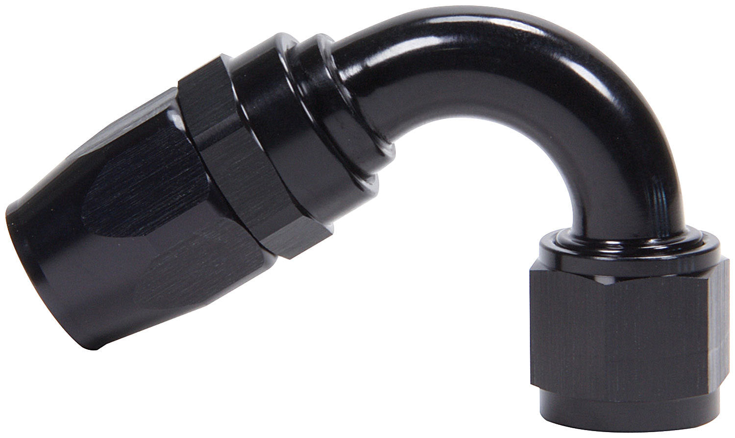 Allstar Performance ALL48279 Hose End 120 Degree -10 Black Allstar Performance ALL48279