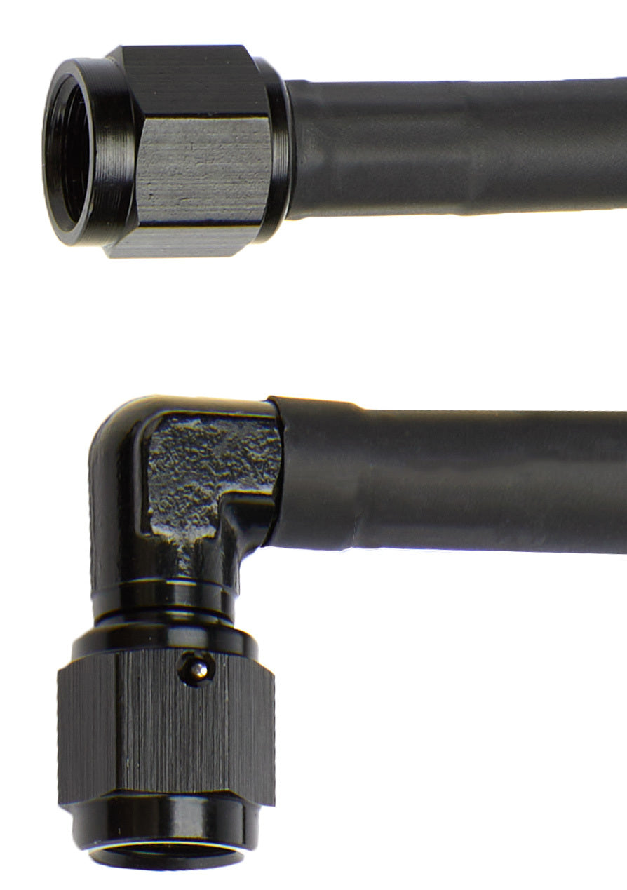 Allstar Performance ALL48409 Coated Braided Line 60in #4 Hose -4 90 Deg/-4 Str Allstar Performance ALL48409