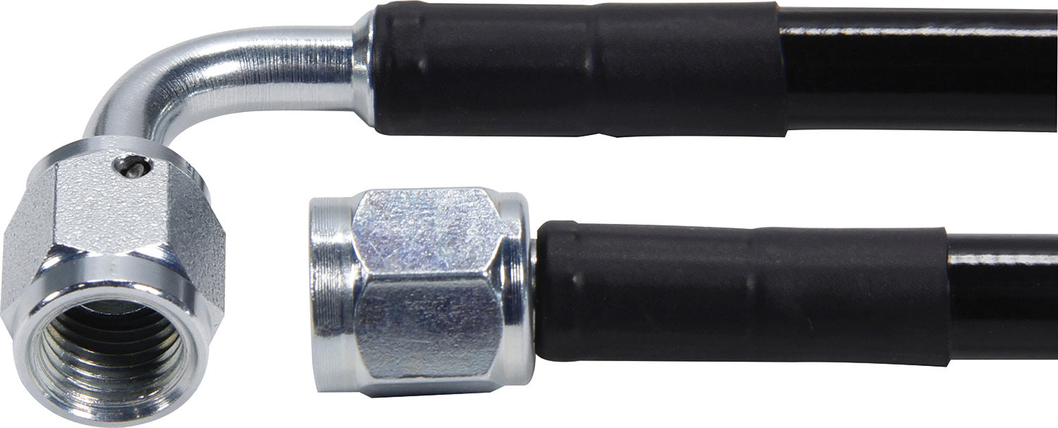 Allstar Performance ALL48434-32 Coated Line #3 Str to 90 Steel Ends 32in Allstar Performance ALL48434-32