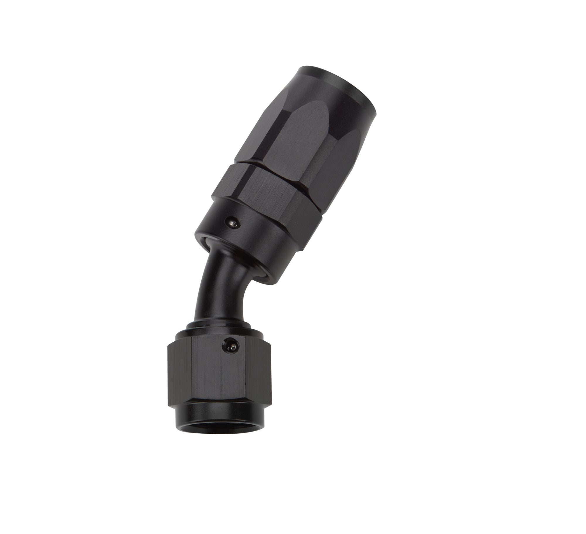 Allstar Performance ALL49322 Reusable Hose End Black 30 Deg Elbow -6 Allstar Performance ALL49322