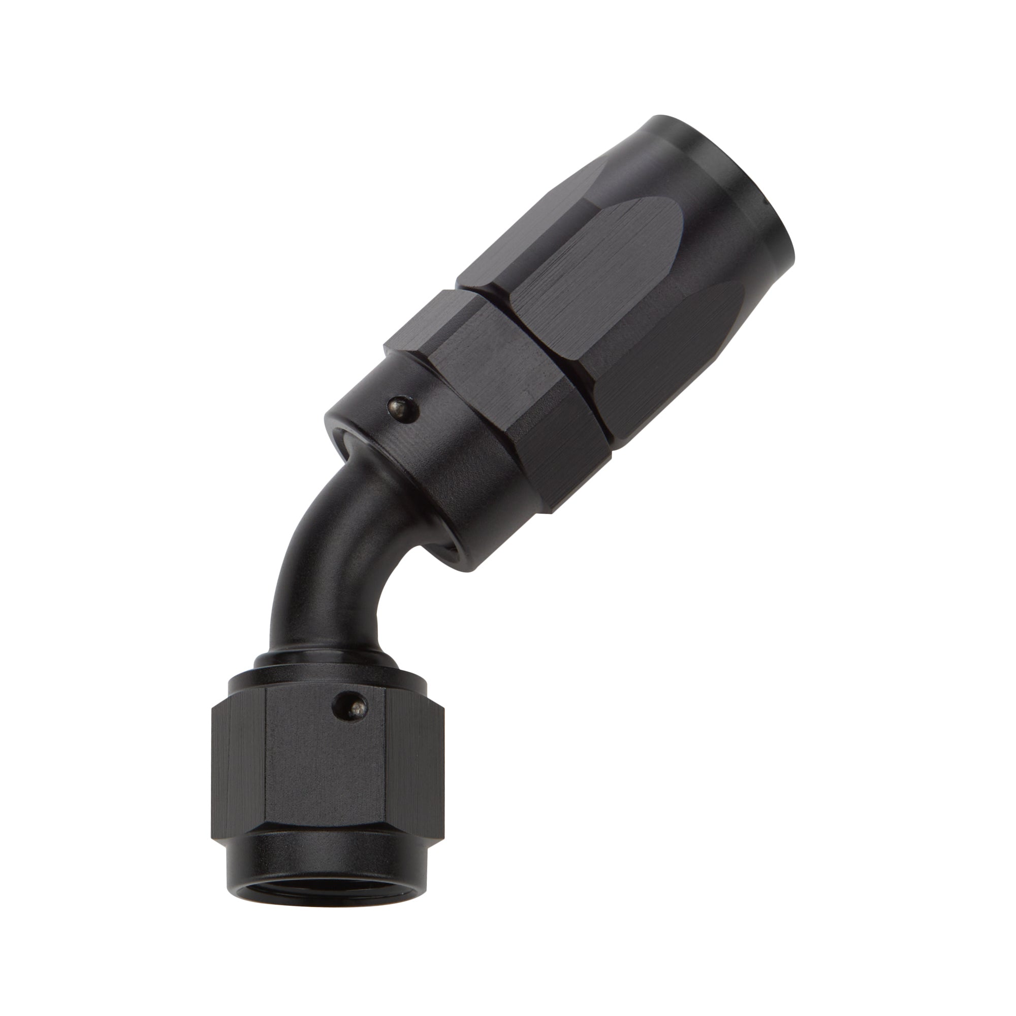 Allstar Performance ALL49334 Reusable Hose End Black 45 Deg Elbow -10 Allstar Performance ALL49334
