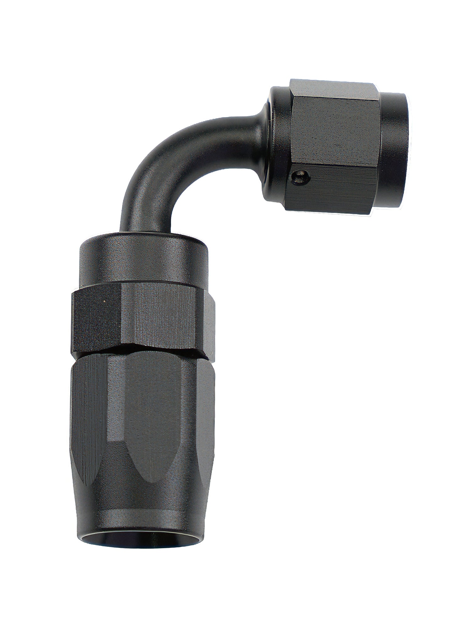 Allstar Performance ALL49351 Reusable Hose End Black 90 Deg Elbow -4 Allstar Performance ALL49351