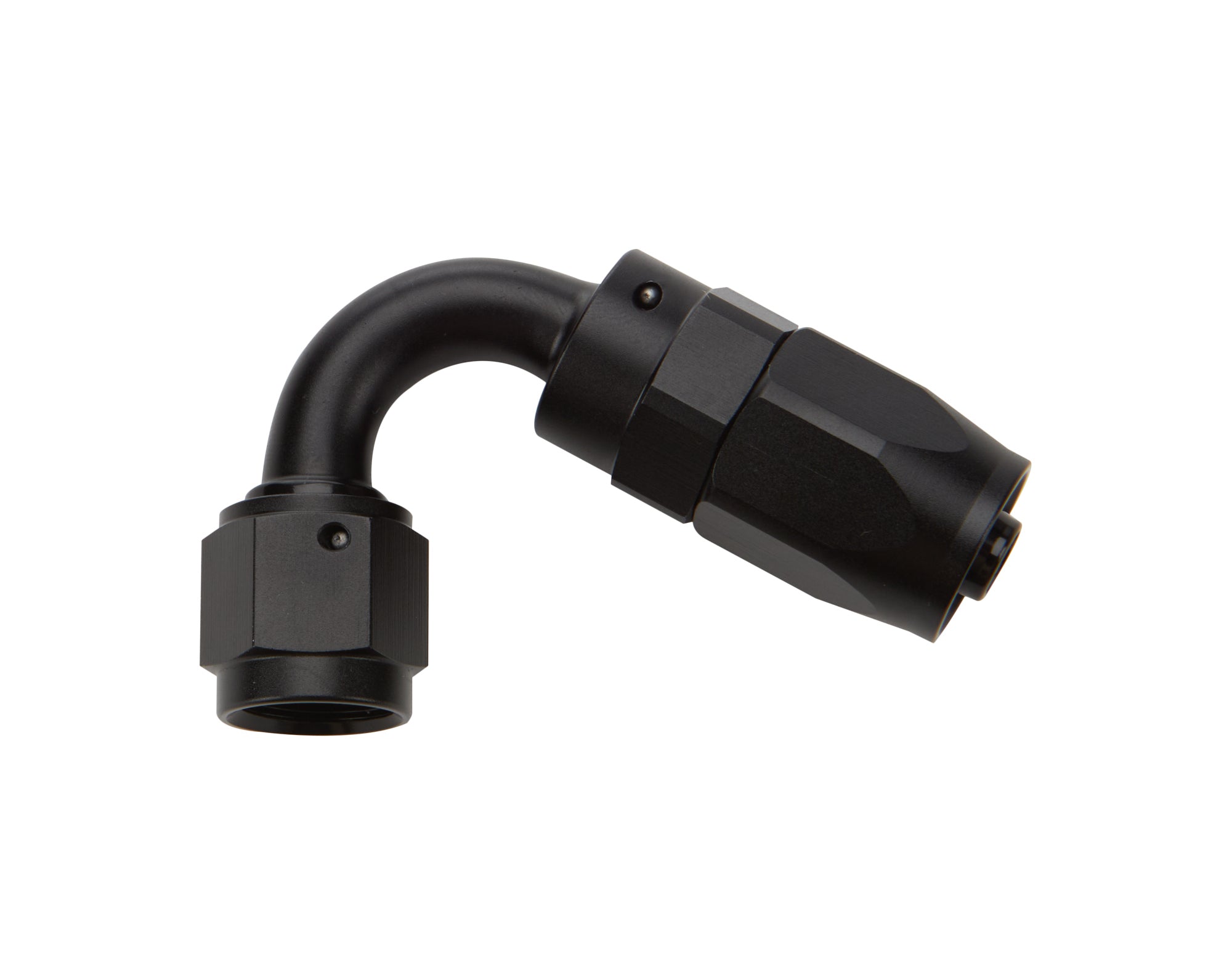 Allstar Performance ALL49362 Reusable Hose End Black 120 Deg Elbow -6 Allstar Performance ALL49362