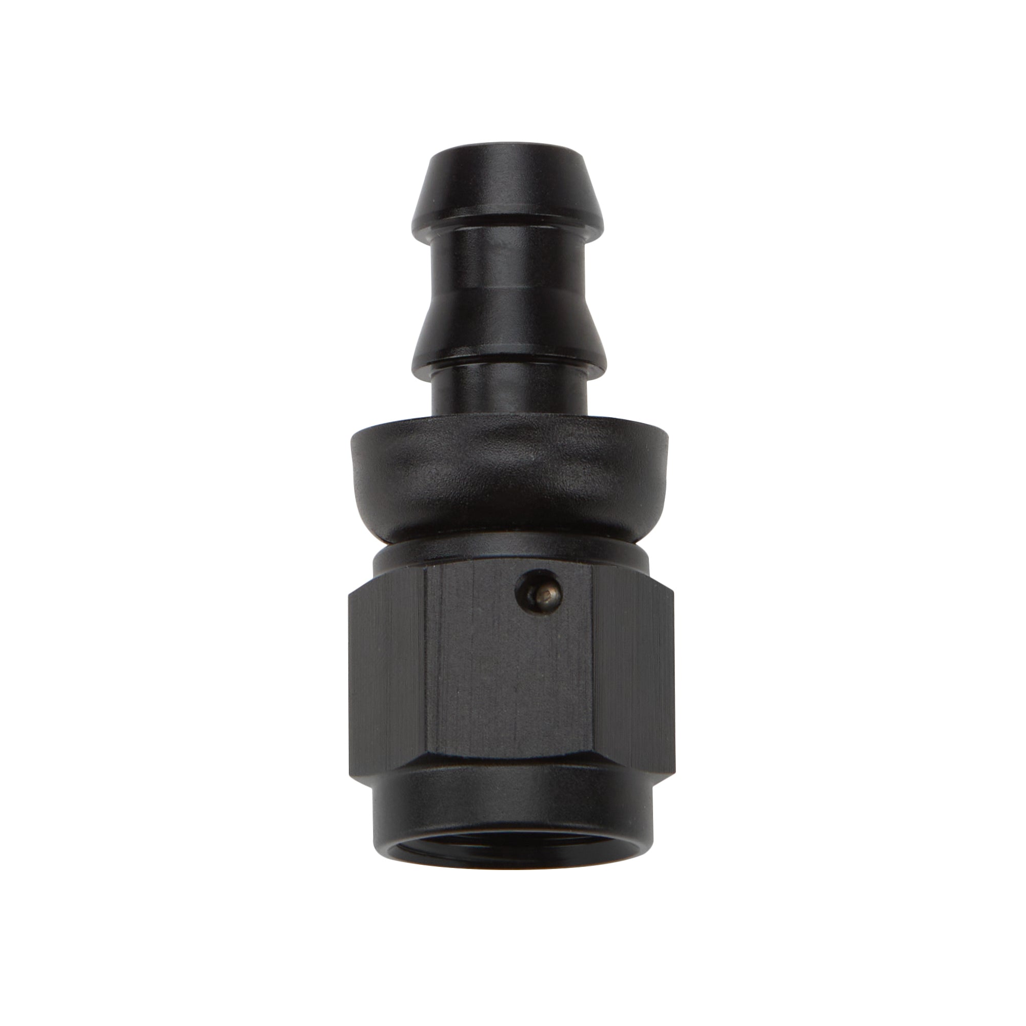 Allstar Performance ALL49411 Pushlock Hose End Black Straight -4 Allstar Performance ALL49411