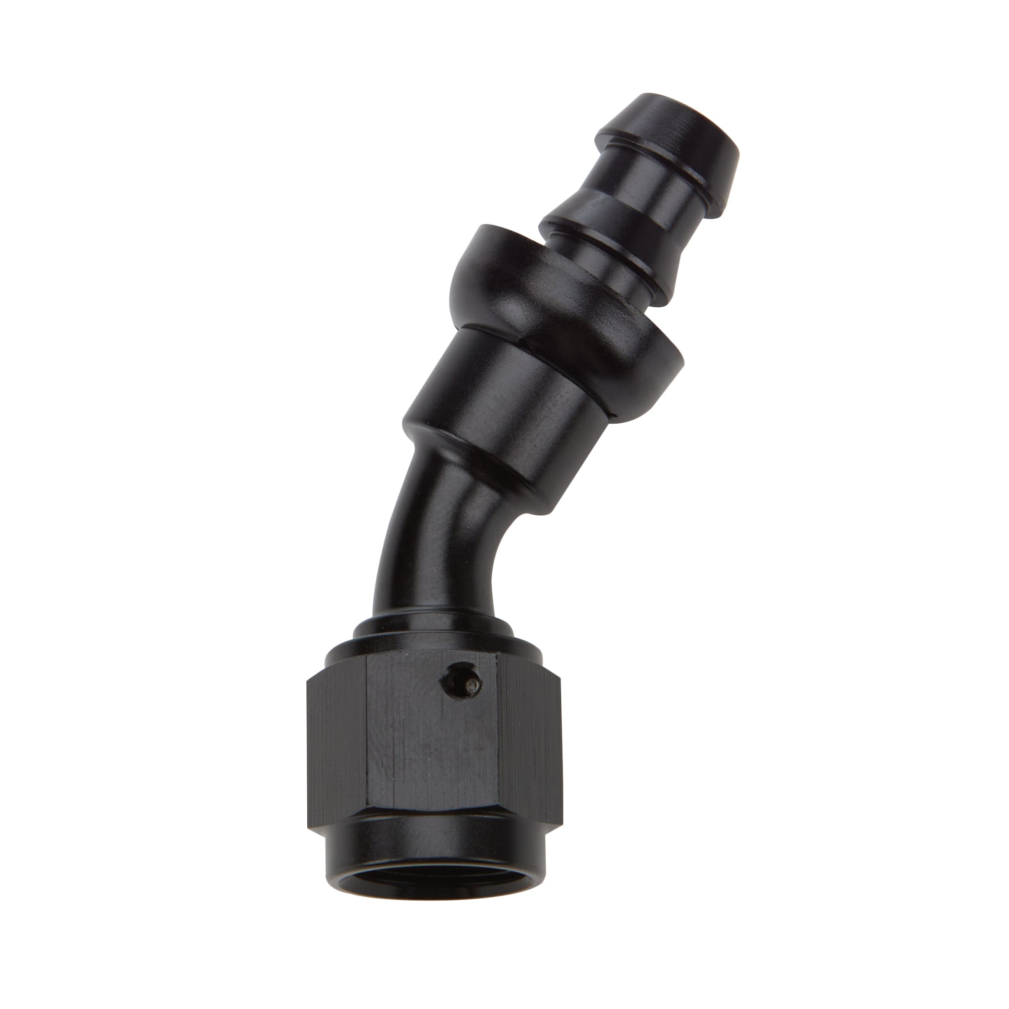 Allstar Performance ALL49424 Pushlock Hose End Black 30 Deg Elbow -10 Allstar Performance ALL49424