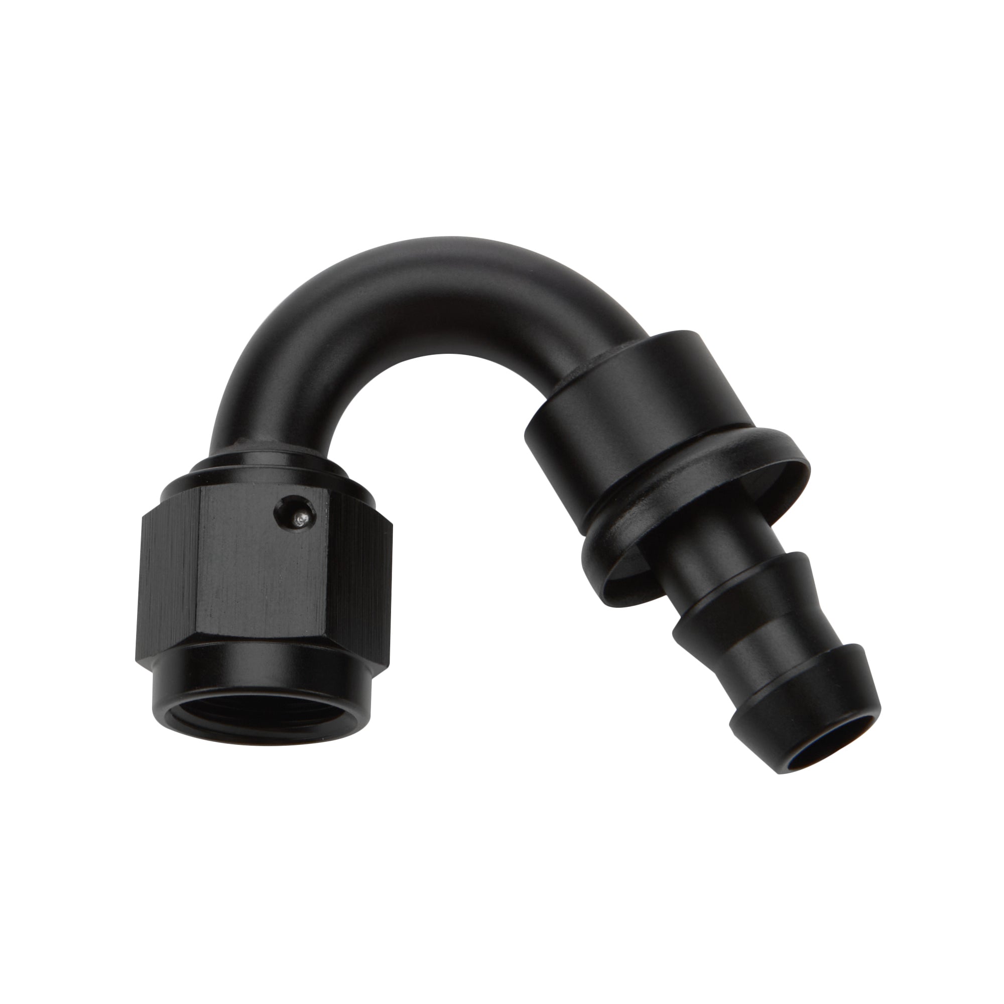 Allstar Performance ALL49476 Pushlock Hose End Black 150 Deg Elbow -16 Allstar Performance ALL49476