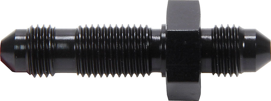 Allstar Performance ALL50092 Straight Bulkhead Black -3 Allstar Performance ALL50092