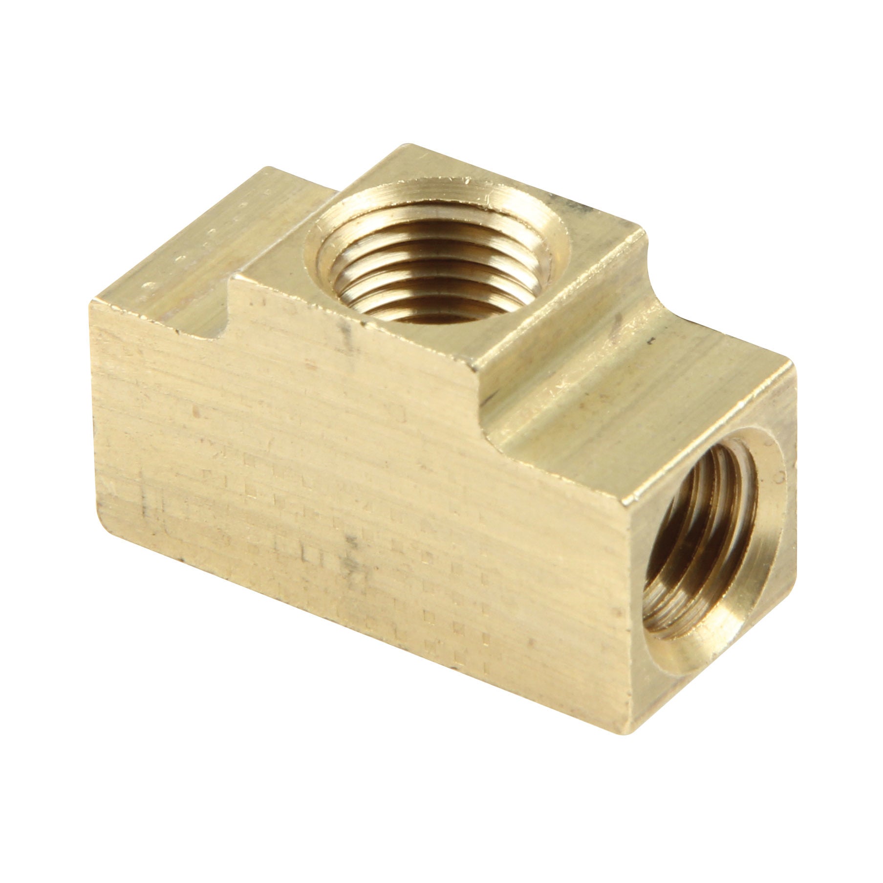 Allstar Performance ALL50137-10 Inverted Flare Tee 3/16in w/ 1/8NPT 10pk Allstar Performance ALL50137-10