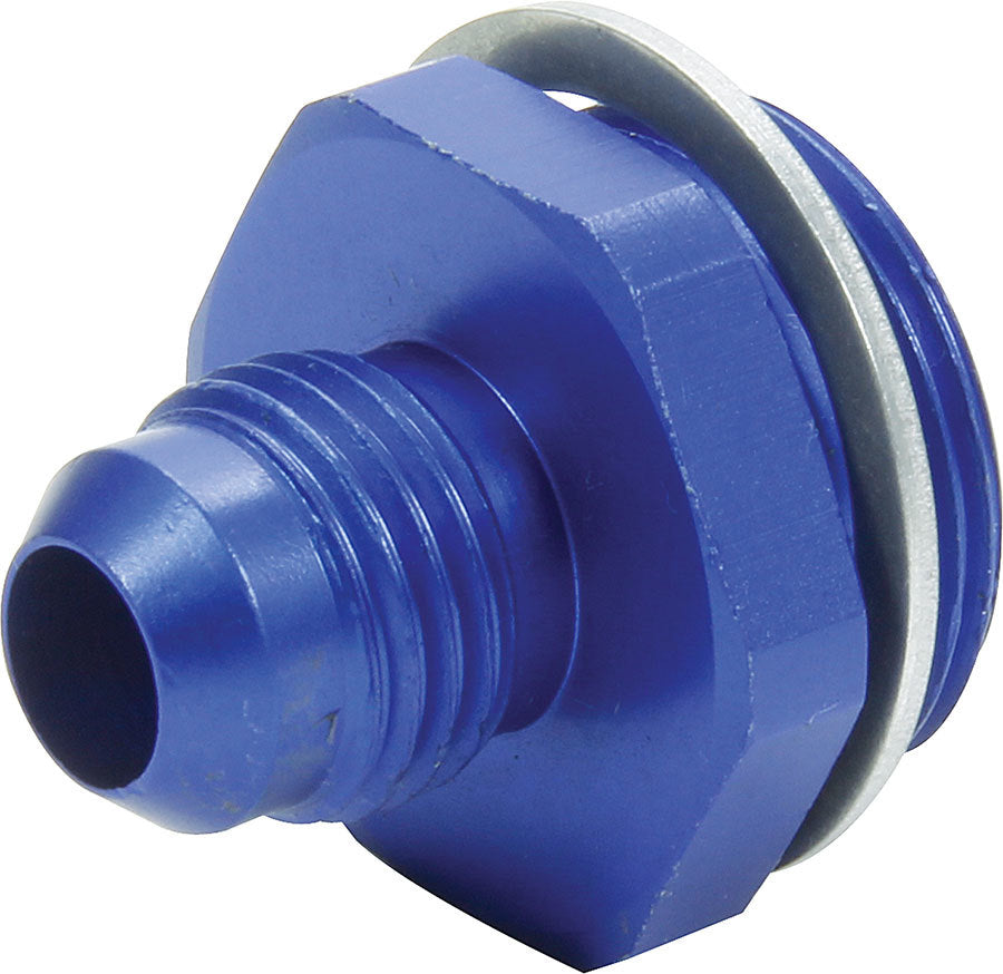 Allstar Performance ALL50894 Carb Fitting w/washer 7/8-20 to -6 Male Blue Allstar Performance ALL50894