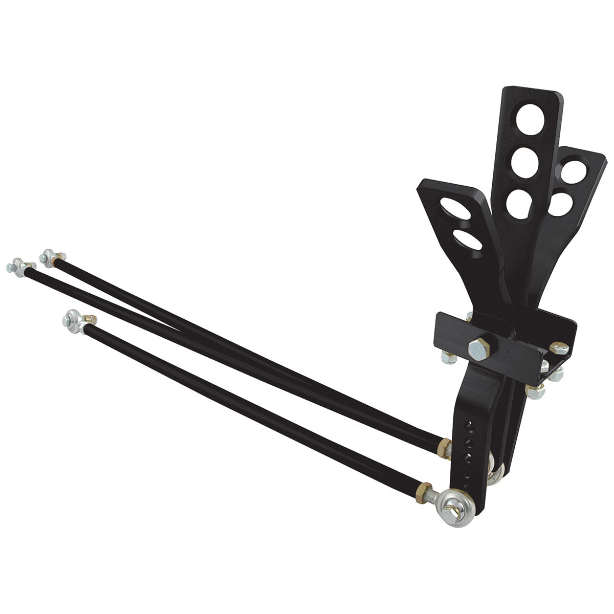 Allstar Performance ALL54112 3 Lever Shifter Black Allstar Performance ALL54112