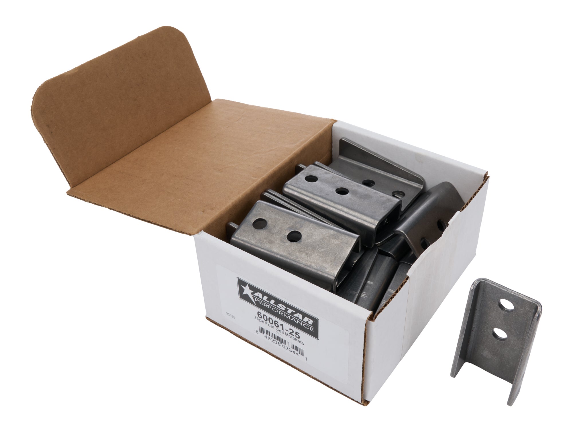 Allstar Performance ALL60061-25 Fuel Cell Brackets 3in 25pk Allstar Performance ALL60061-25