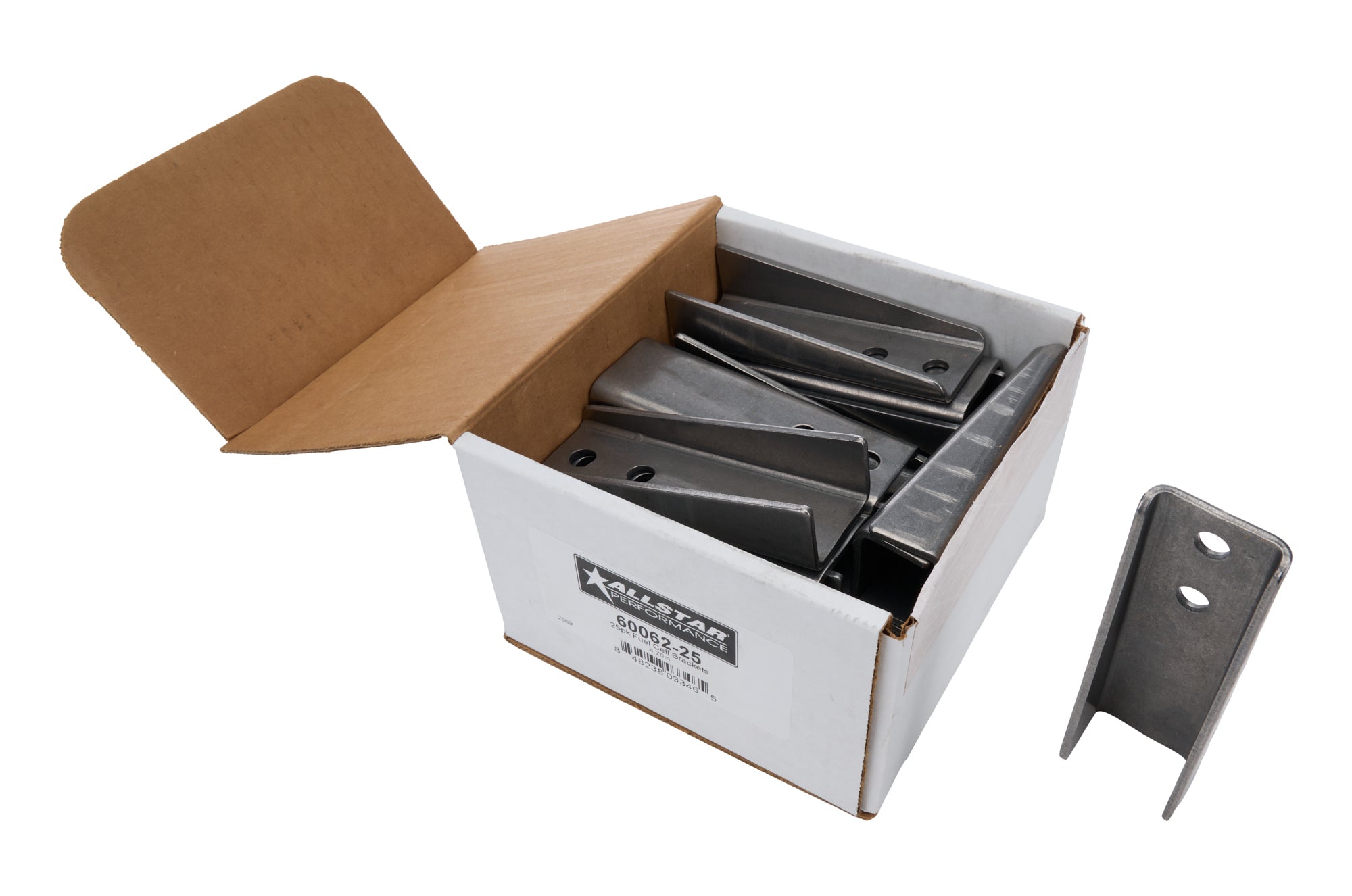 Allstar Performance ALL60062-25 Fuel Cell Brackets 4.75in 25pk Allstar Performance ALL60062-25