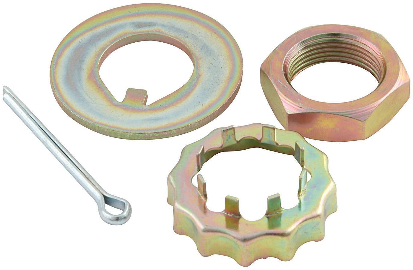 Allstar Performance ALL72161 Spindle Lock Nut Kit Ford 13/16in-20 Allstar Performance ALL72161