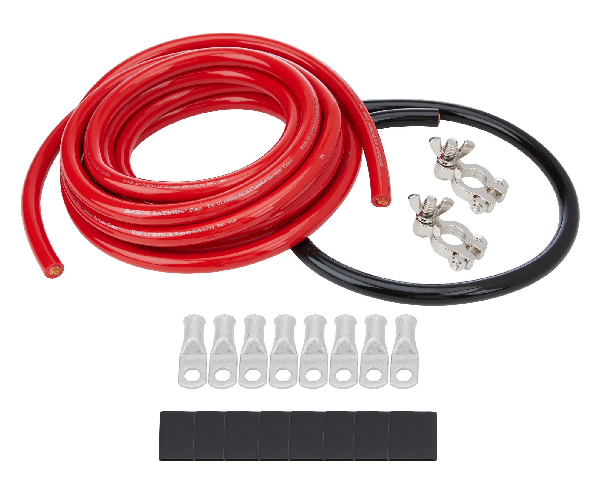 Allstar Performance ALL76110 Battery Cable Kit 2 Gauge 1 Battery Allstar Performance ALL76110