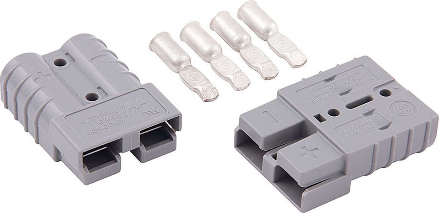 Allstar Performance ALL76320 Battery Quick Disconnect 50 Amp Gray 1pr Allstar Performance ALL76320