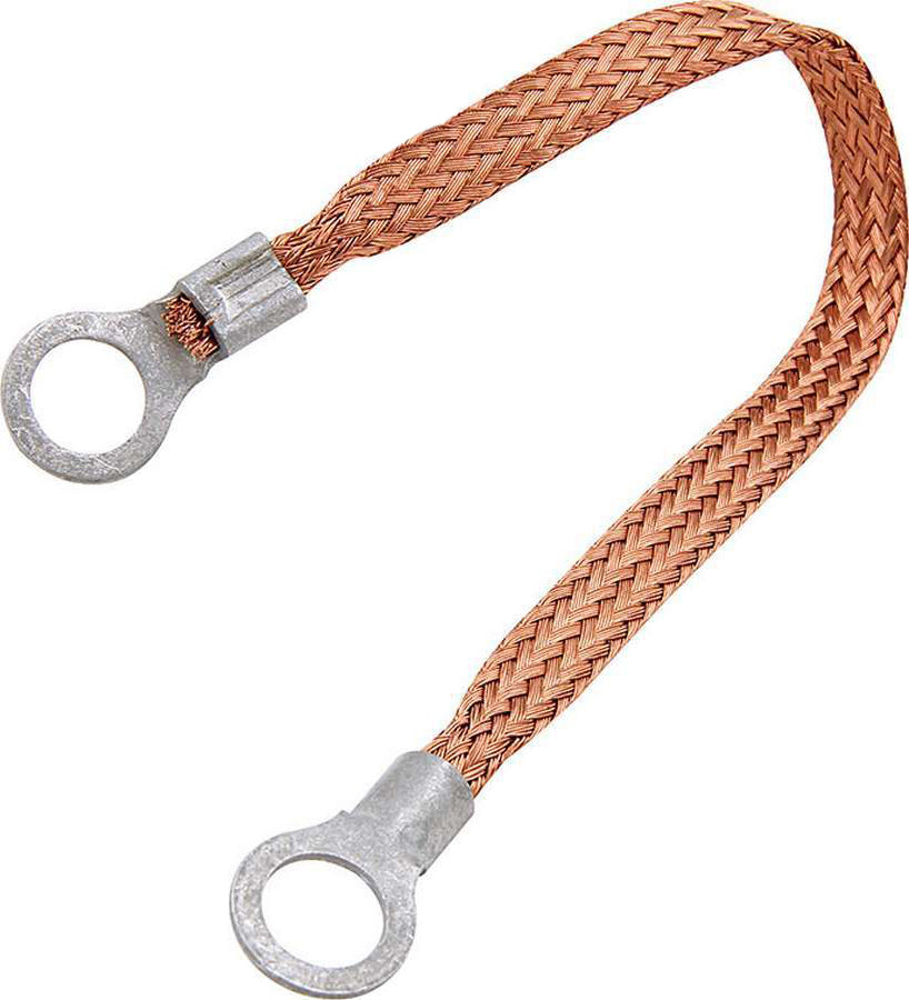 Allstar Performance ALL76328-6 Copper Ground Strap 6in w/ 1/4in Ring Terminals Allstar Performance ALL76328-6