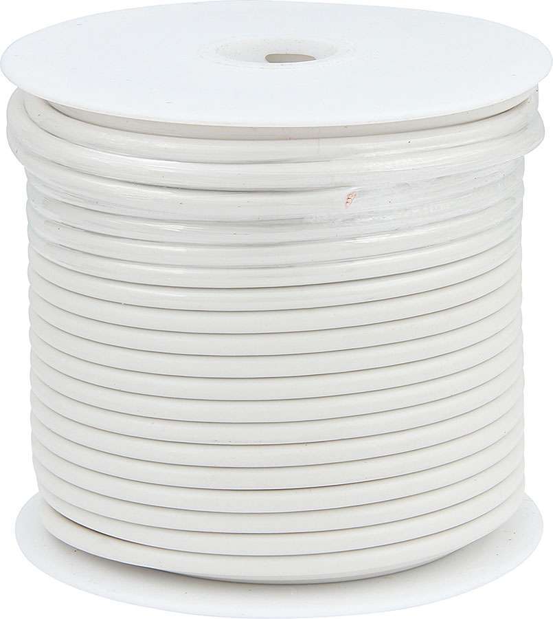 Allstar Performance ALL76577 10 AWG White Primary Wire 75ft Allstar Performance ALL76577