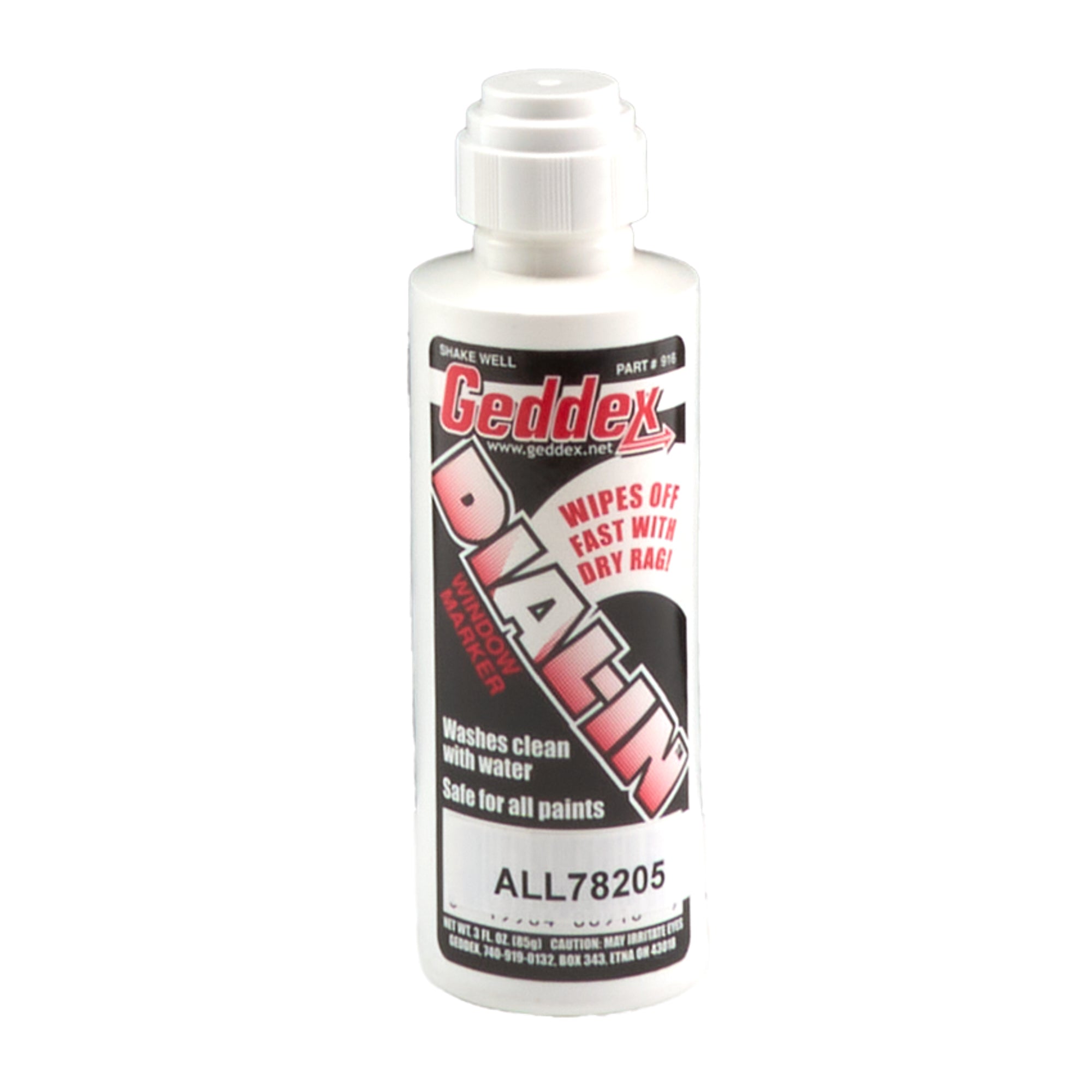 Allstar Performance ALL78205 Dial-In Window Marker 3oz Bottle Allstar Performance ALL78205