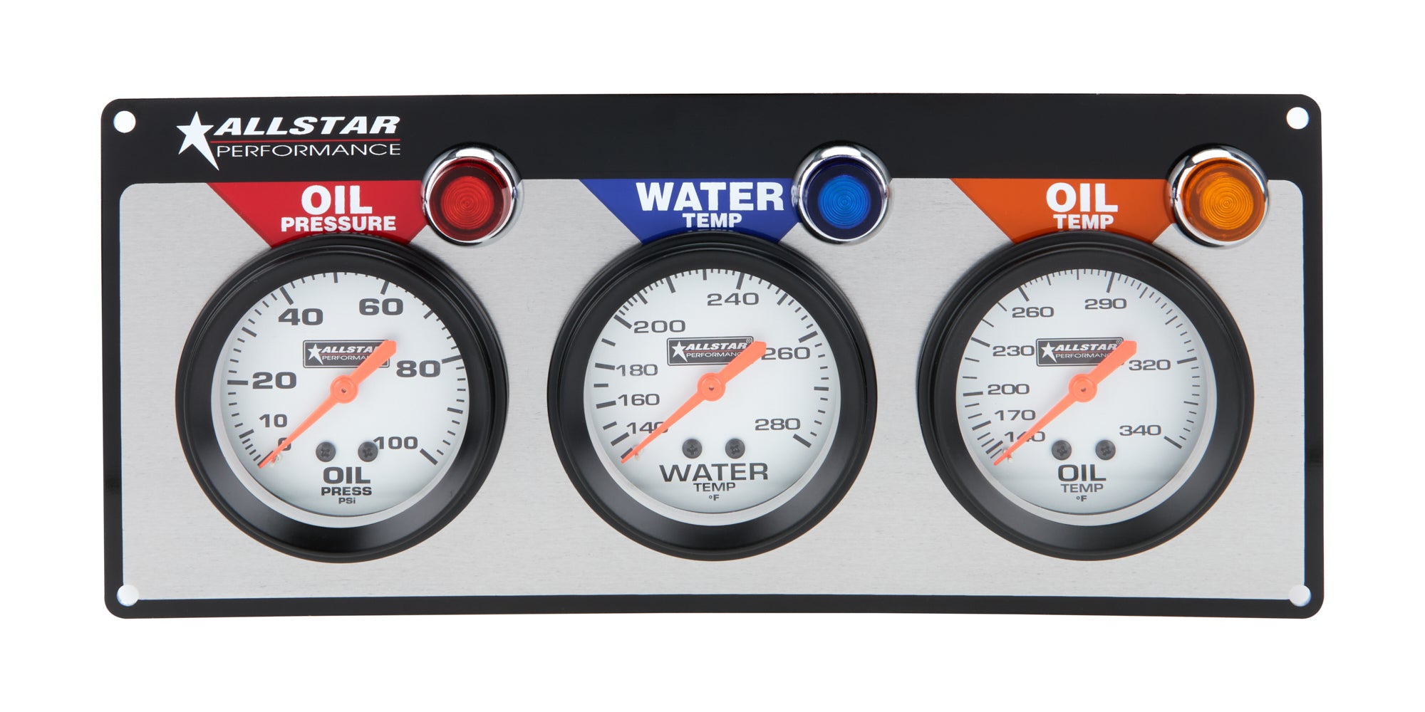 Allstar Performance ALL80091 3 Gauge Panel ALL OP/WT/OT Allstar Performance ALL80091