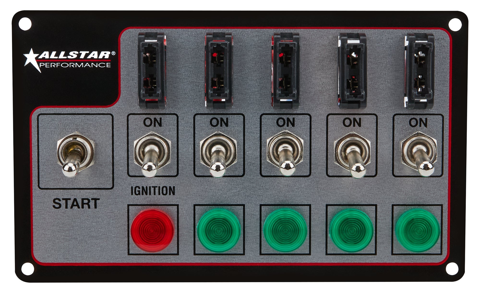 Allstar Performance ALL80138 Fused Switch Panel Allstar Performance ALL80138