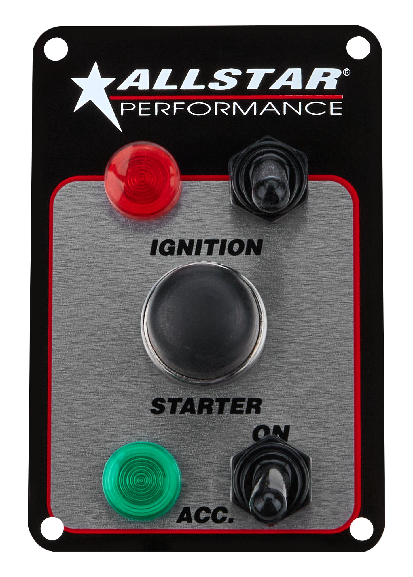 Allstar Performance ALL80146 Switch Panel Two Switch w/Lights Allstar Performance ALL80146