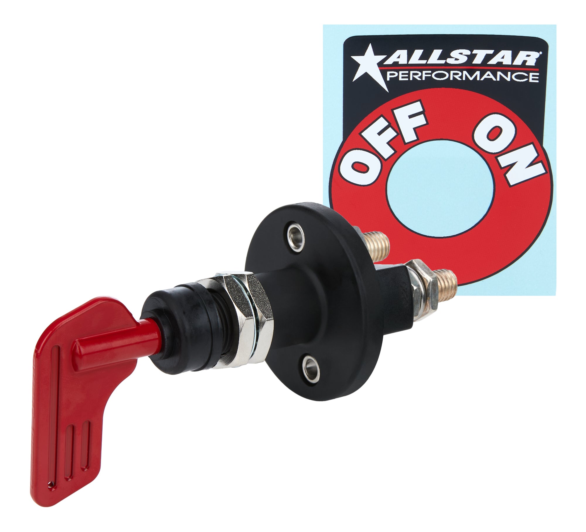 Allstar Performance ALL80152 Battery Disconnect with Decal Key Style Allstar Performance ALL80152