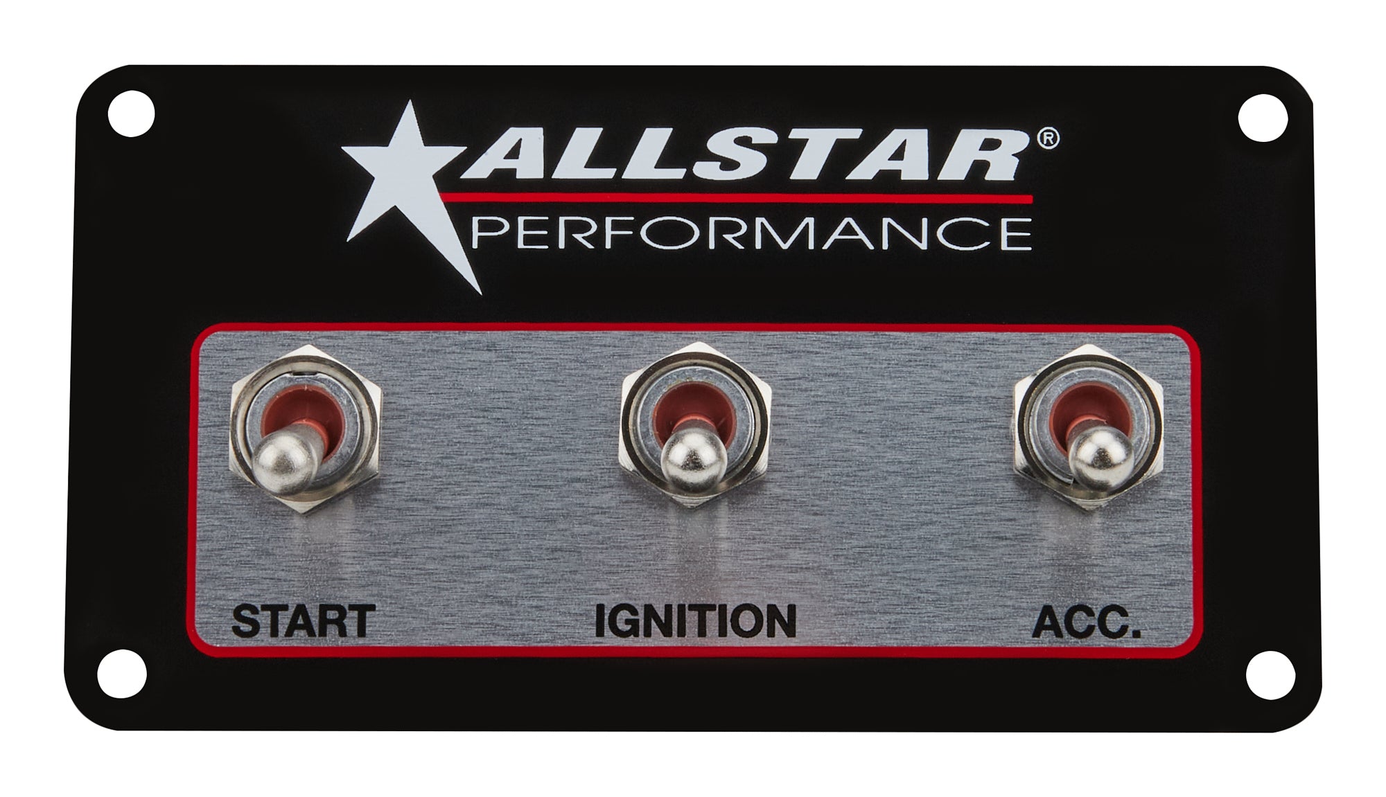 Allstar Performance ALL80165 Weatherproof Switch Panel Three Switches Allstar Performance ALL80165