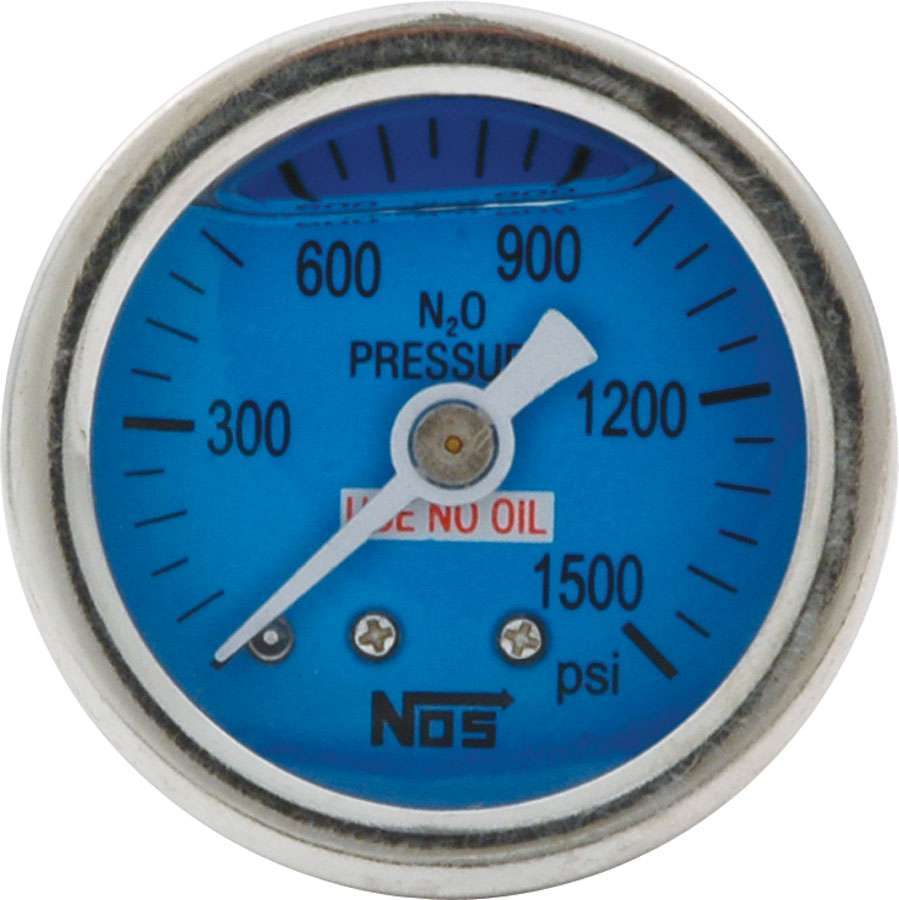 Allstar Performance ALL80208 1.5 Gauge 0-1500PSI NOS Liquid Filled Allstar Performance ALL80208