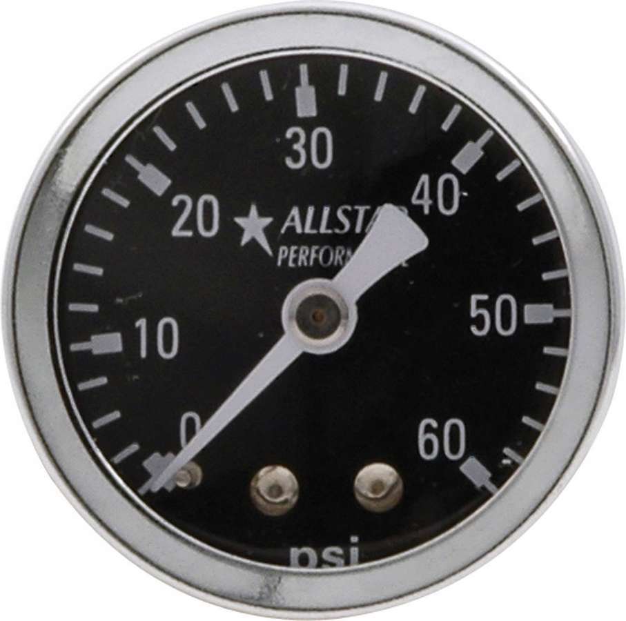 Allstar Performance ALL80214 1.5in Gauge 0-60 PSI Dry Type Allstar Performance ALL80214