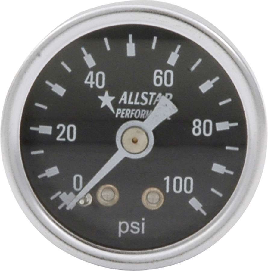 Allstar Performance ALL80216 1.5in Gauge 0-100 PSI Dry Type Allstar Performance ALL80216
