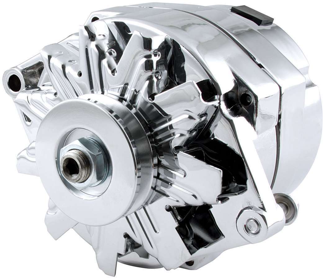 Allstar Performance ALL80505 GM Alternator Chrome 100 Amp 1-Wire Allstar Performance ALL80505