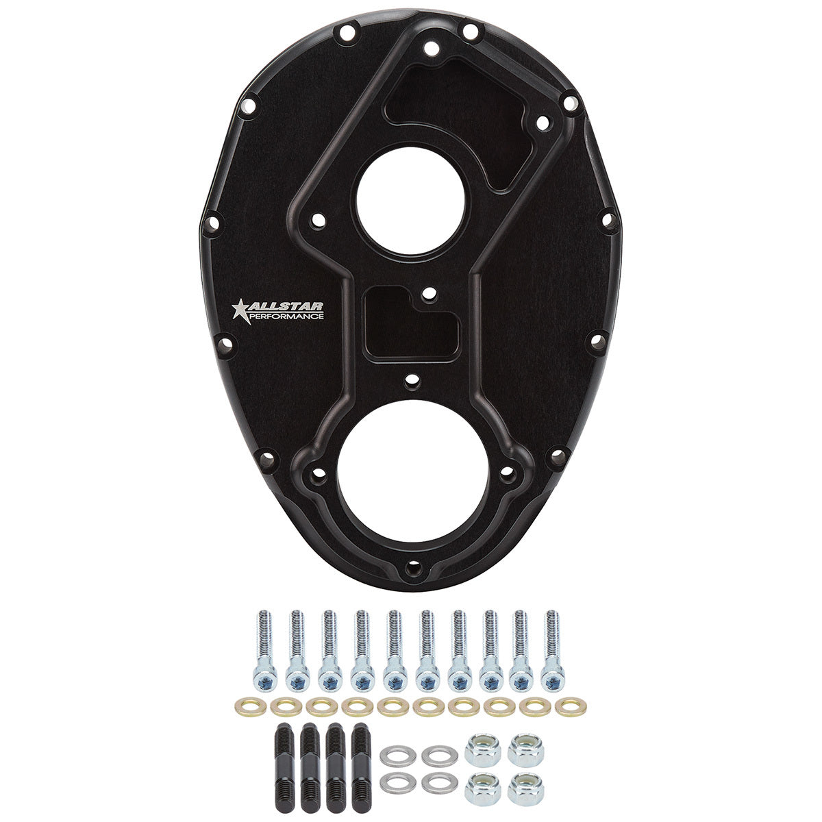 Allstar Performance ALL90081 Sprint Timing Cover Raised Cam Billet Allstar Performance ALL90081