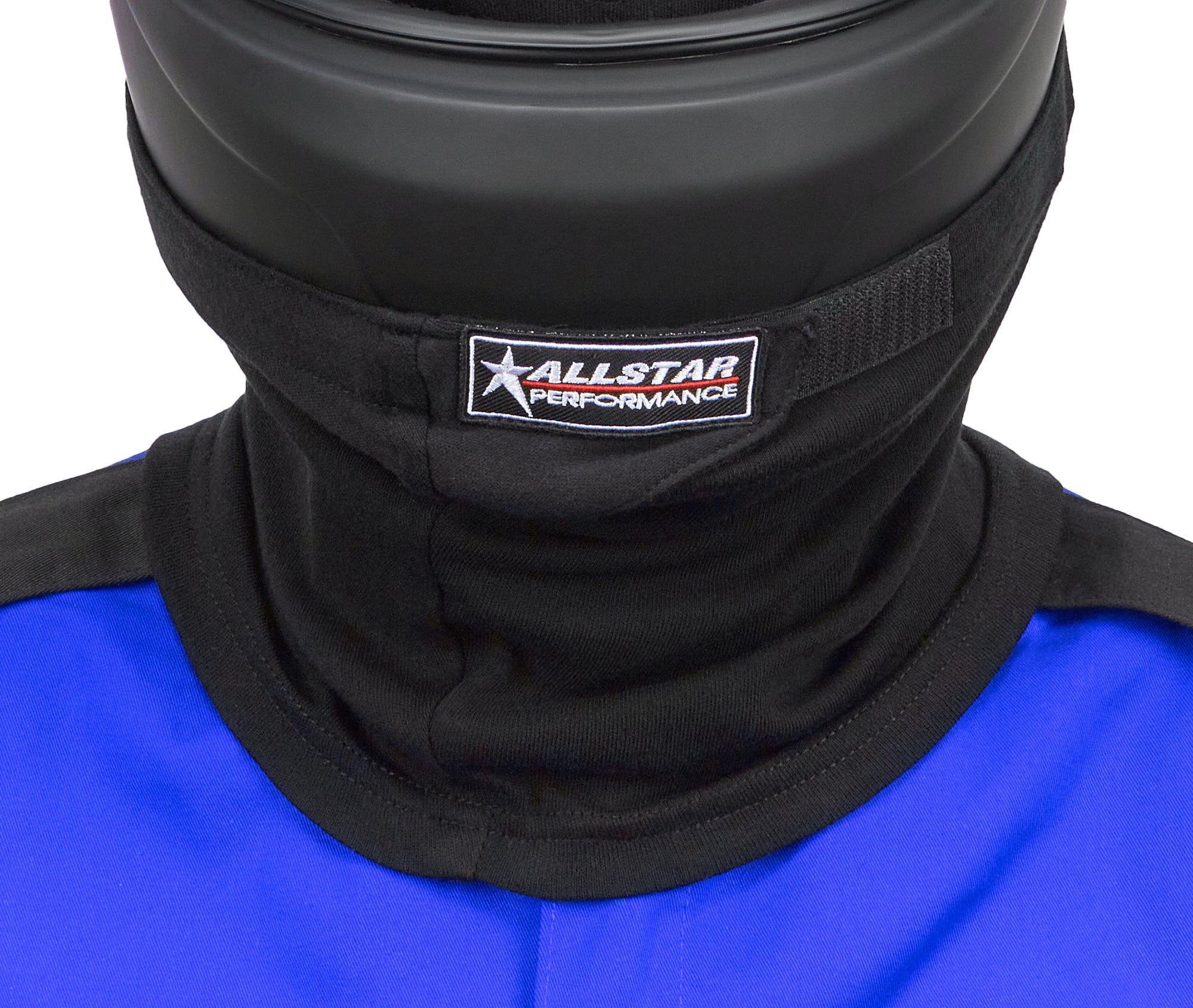 Allstar Performance ALL929010 Helmet Skirt Non-SFI Single Layer Black Allstar Performance ALL929010